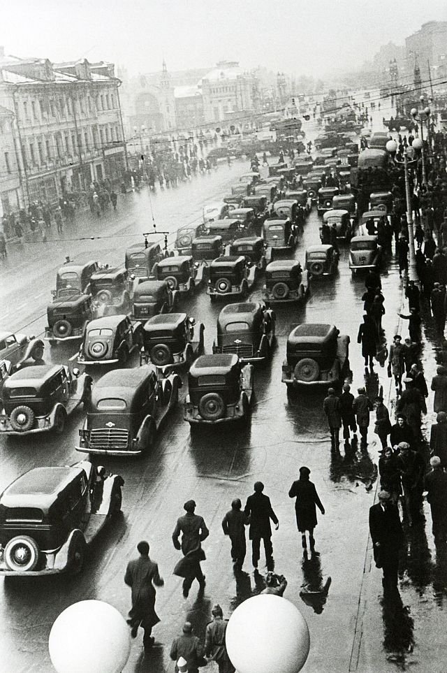 Пробка в Москве, 1931