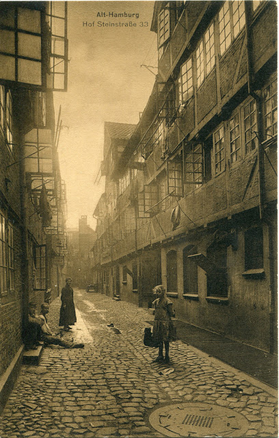 Редкие винтажные фотографии Гамбурга в начале 1910-х