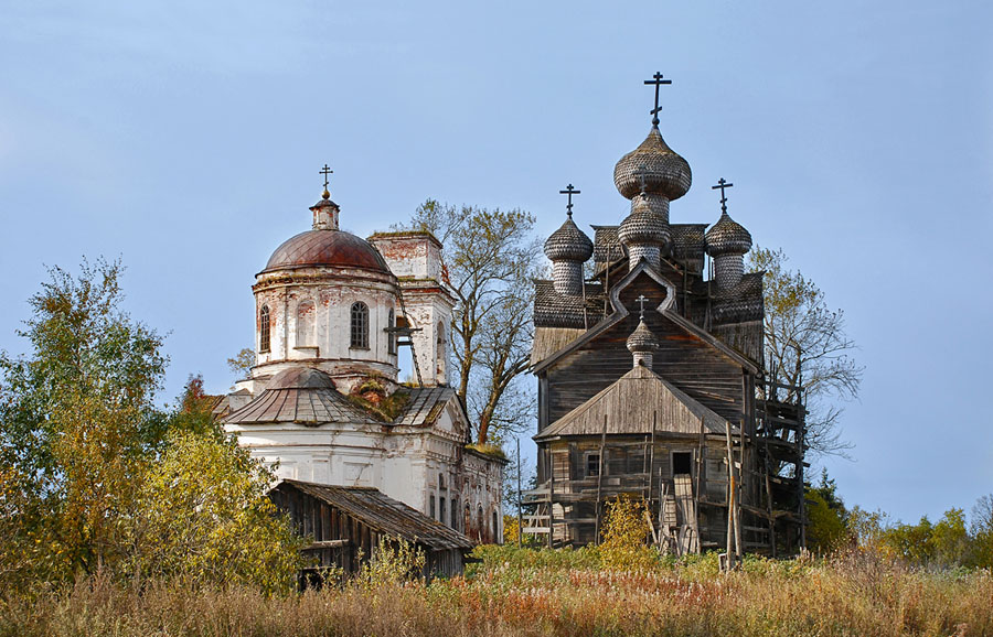Церквm в Палтоге, Вологодская область (бывшая деревня Акуловы)