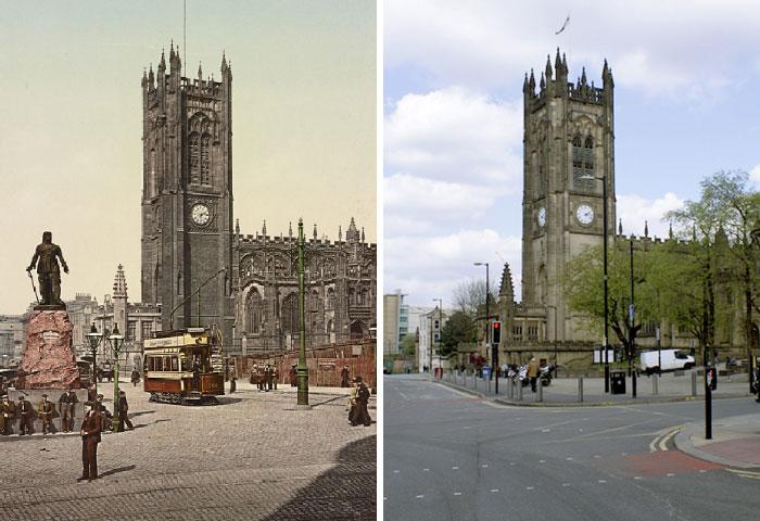 7 фотографий старой и новой Англии, сделанных на одном и том же месте 125 лет спустя