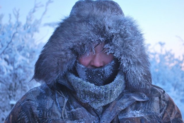 Оймякон - одно из самых холодных населенных мест на Земле
