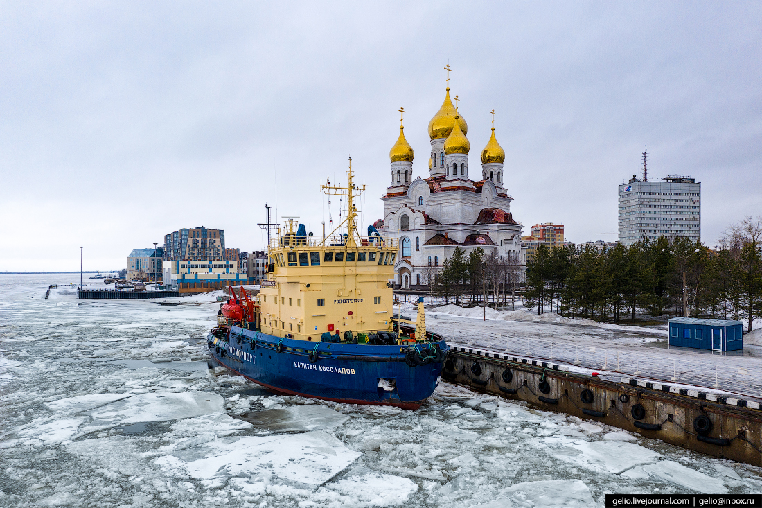 Красивое фото архангельска