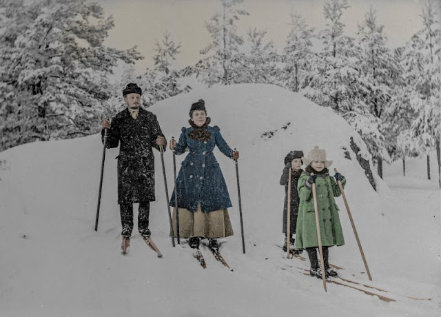 Повседневная жизнь Хельсинки в начале 20-го века через удивительные цветные фотографии