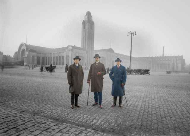 Повседневная жизнь Хельсинки в начале 20-го века через удивительные цветные фотографии