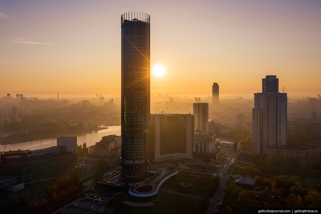 Виды Екатеринбурга с высоты