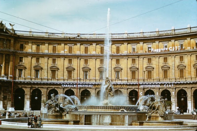 40 увлекательных фотографий уличных пейзажей Рима 1954 года