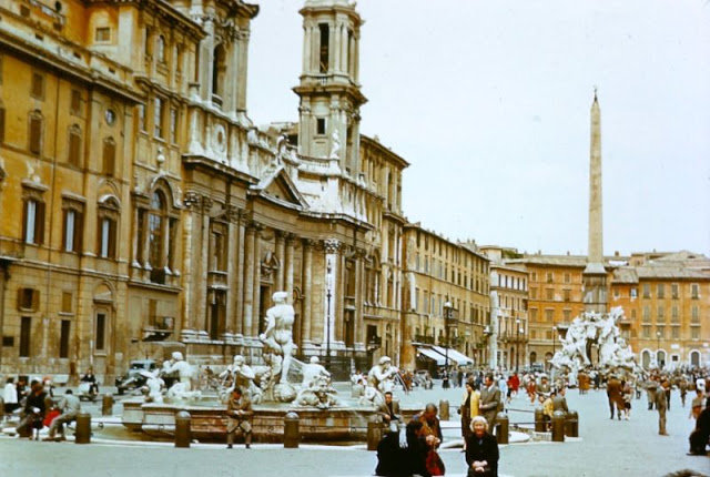 40 увлекательных фотографий уличных пейзажей Рима 1954 года