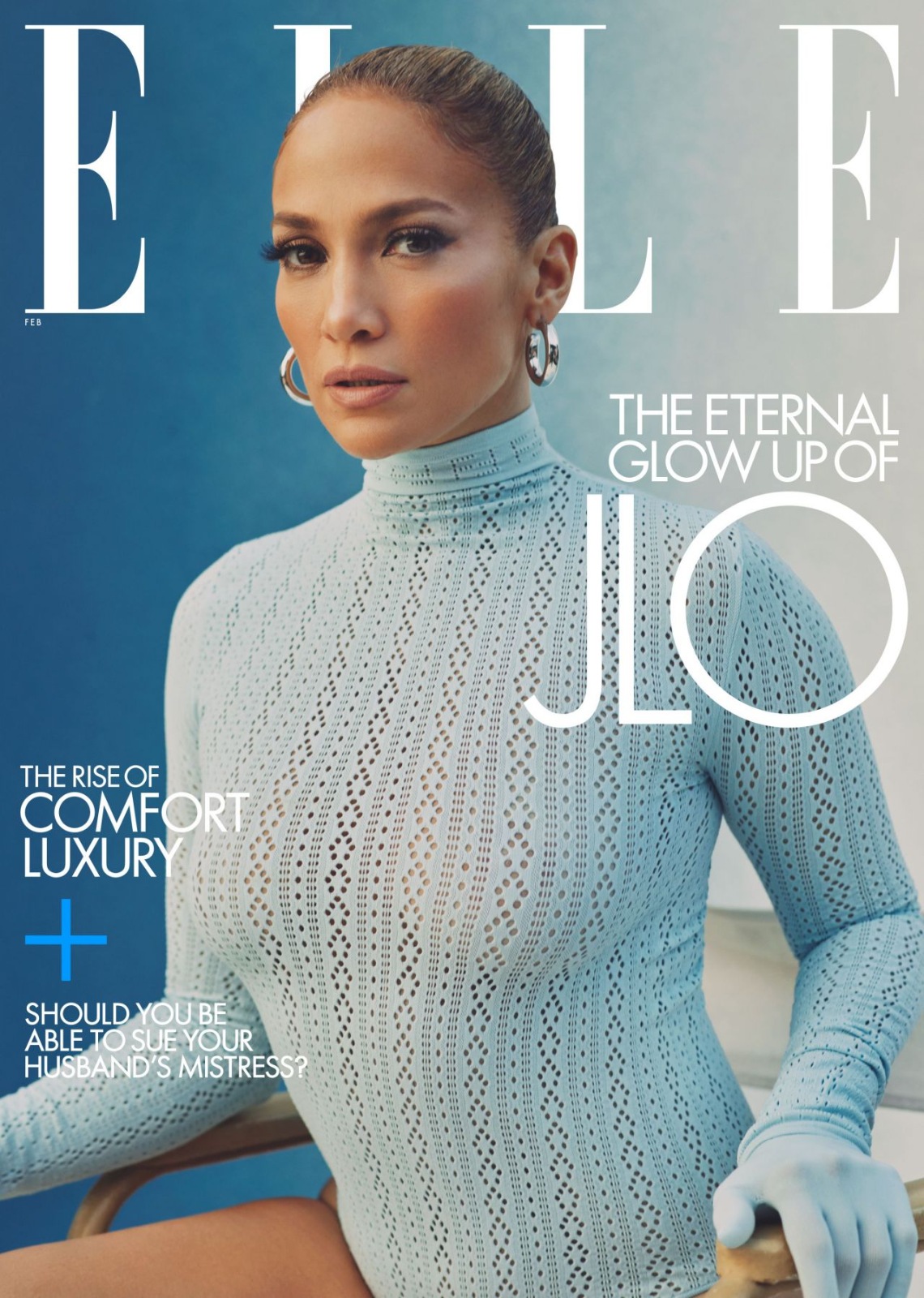 Фотосессия Jennifer Lopez (ELLE Magazine, февраль 2021)