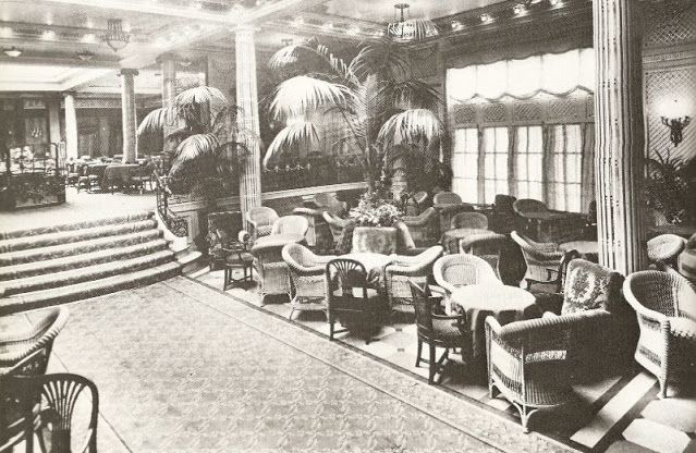 Внутри атлантического лайнера "Император" в 1913 году в удивительных фотографиях