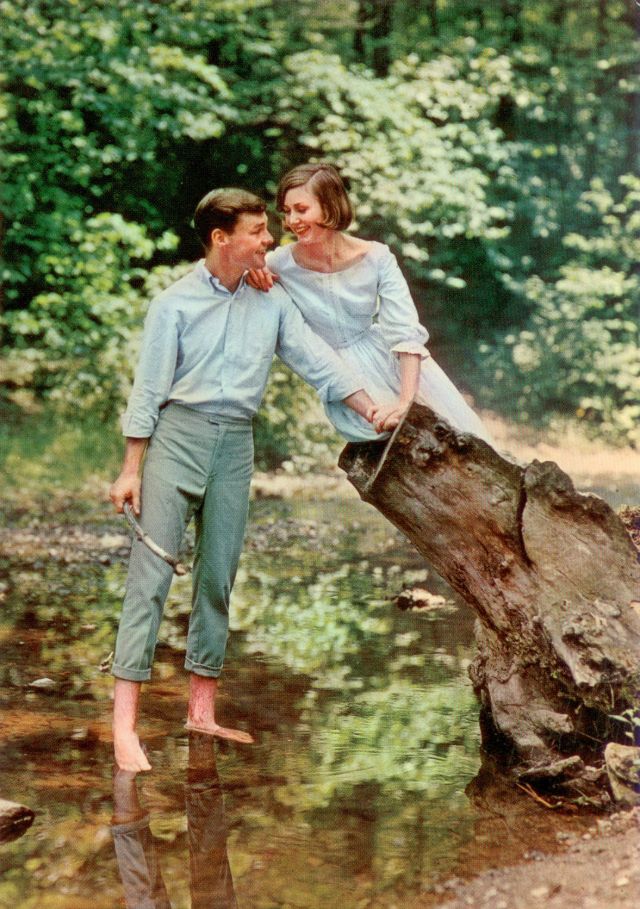 30 романтических фотографий пар 60-х годов