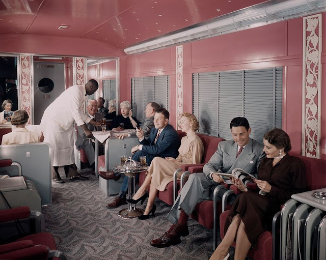 Когда путешествие на поезде было чудесным в 1950-е годы