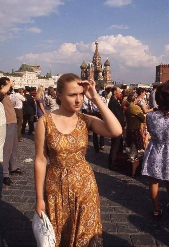 Москва 1975: люди и город более 40 лет назад