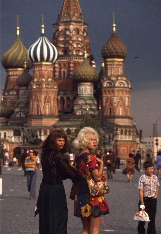 Москва 1975: люди и город более 40 лет назад