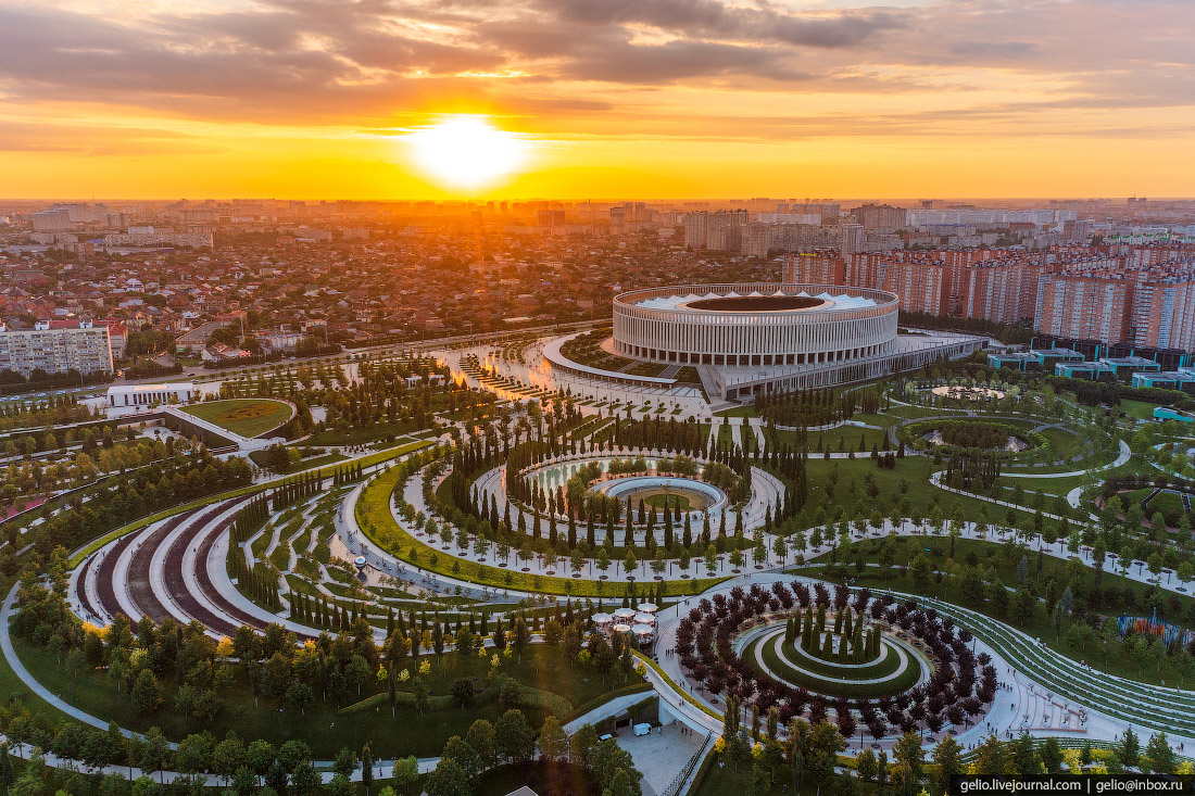 Парк Галицкого в Краснодаре по истине шикарное место