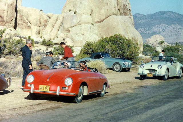 Старые фотографии Porsche 356