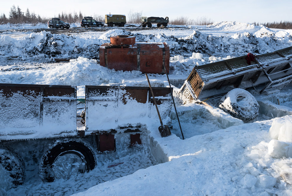 Потрясающие фотографии северных дорог России как дороги в ад