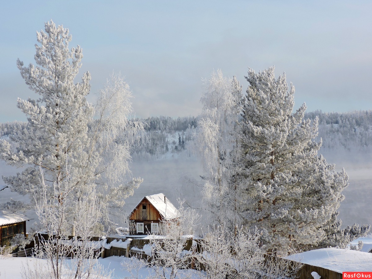 Красота сибирской зимы