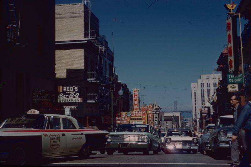 30 слайдов Kodachrome из Сан-Франциско в начале 1960-х