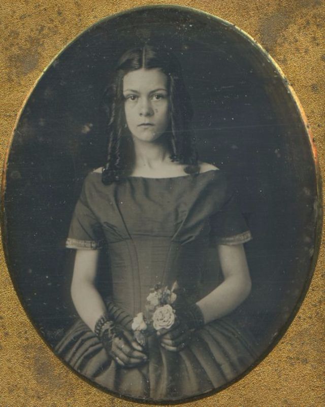 Портреты девочек-подростков викторианской эпохи 1840-90х годов