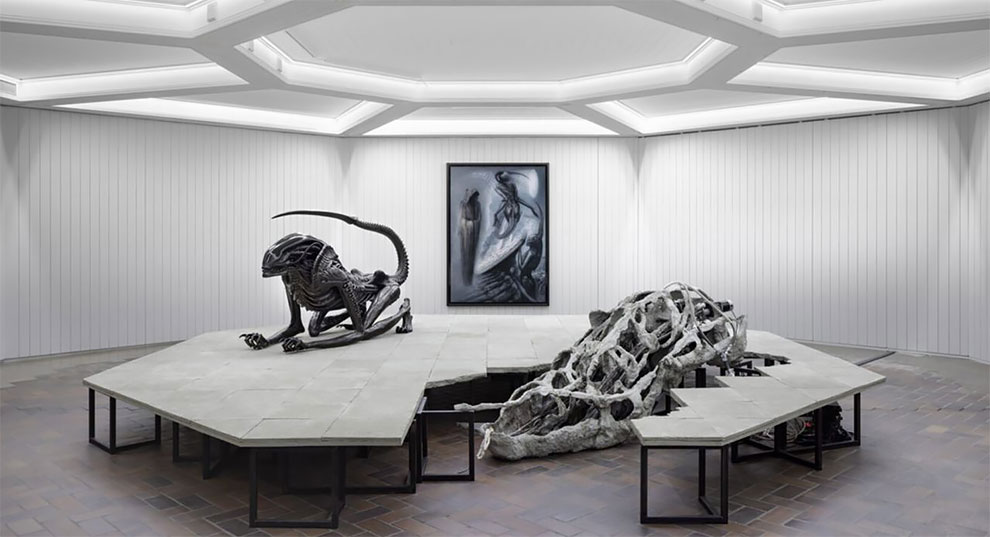 Эпическая инсталляция Мире Ли, вдохновленная инопланетянами