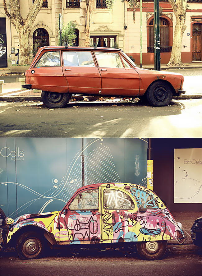 Старый Палермо: фотограф запечатлел брошенные винтажные автомобили в Италии