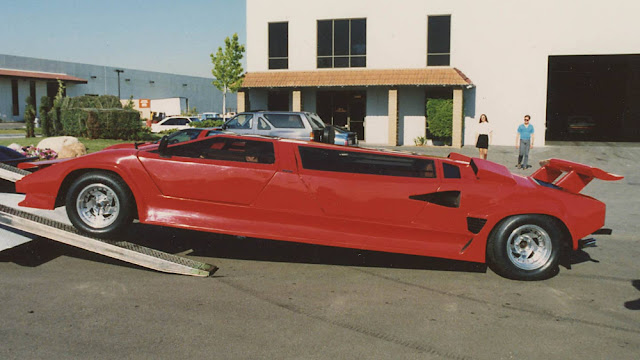Лимузин Lamborghini Countach состоял из полутора автомобилей, в буквальном смысле этого слова!