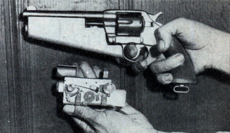 Камера на пистолете, чтобы поймать мошенников (1934 год)