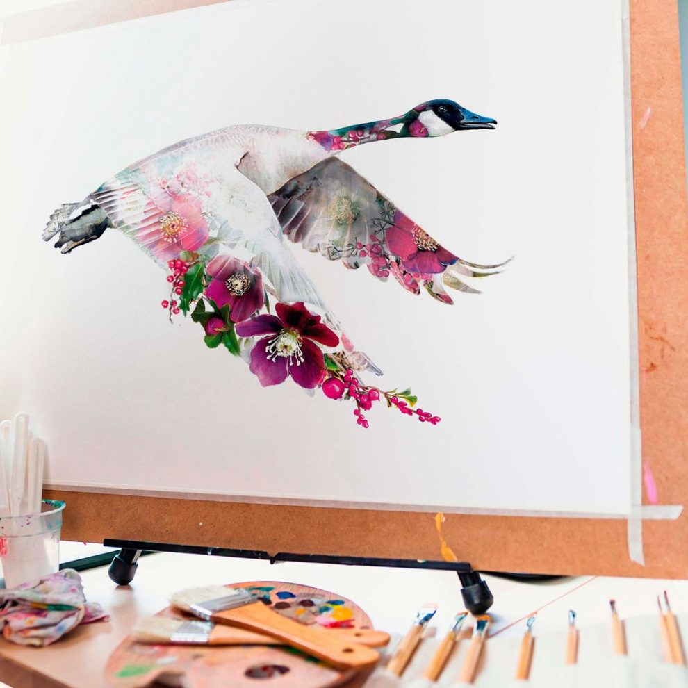 Вдохновляющее путешествие Аманды Маунтин в создании красочного и счастливого искусства в мире