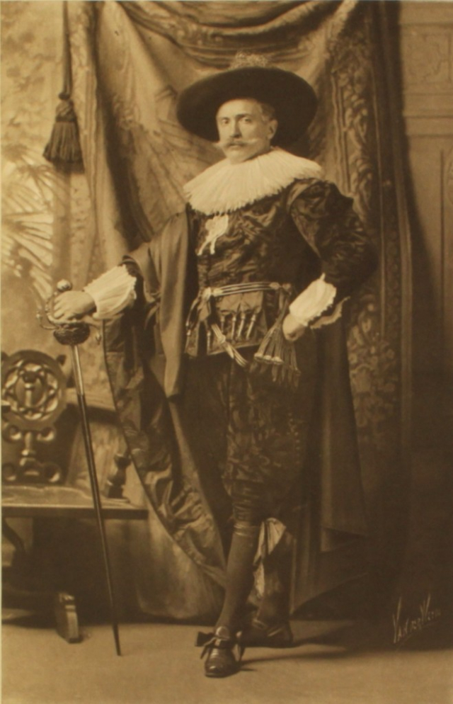 Сэр Эдгар Винсент в образе персонажа картины Франца Хальса.