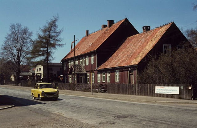 Уличные сцены Хасселфельде, 1980 год.