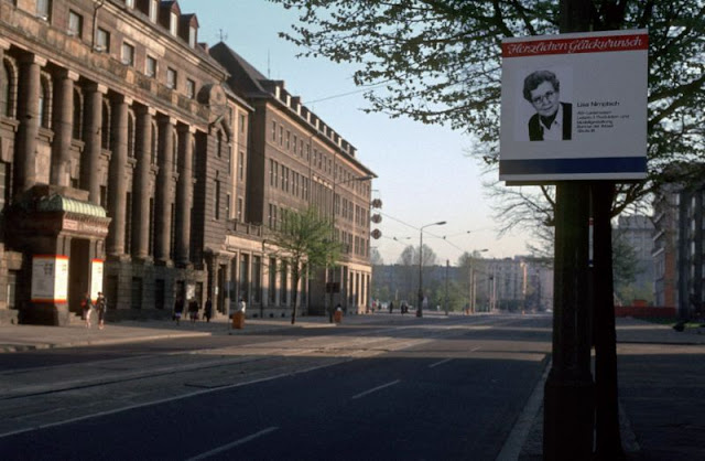 Уличные сцены Магдебурга, 1980 год.
