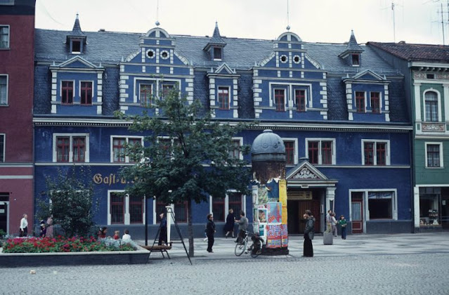 Центр Рудольштадта, 1980 год.