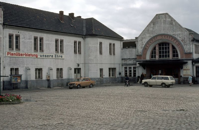 Станция Заальфельд, 1980 год.