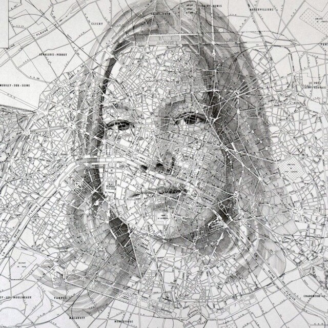 Арт-проект "Лицо на карте" художника Эда Файрберна
