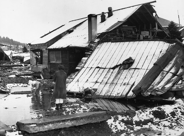 Крупнейшее землетрясение в истории Северной Америки на Аляске 1964 года